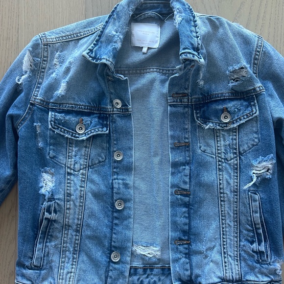 Zara Blue Denim Jacket - Picture 3 of 3